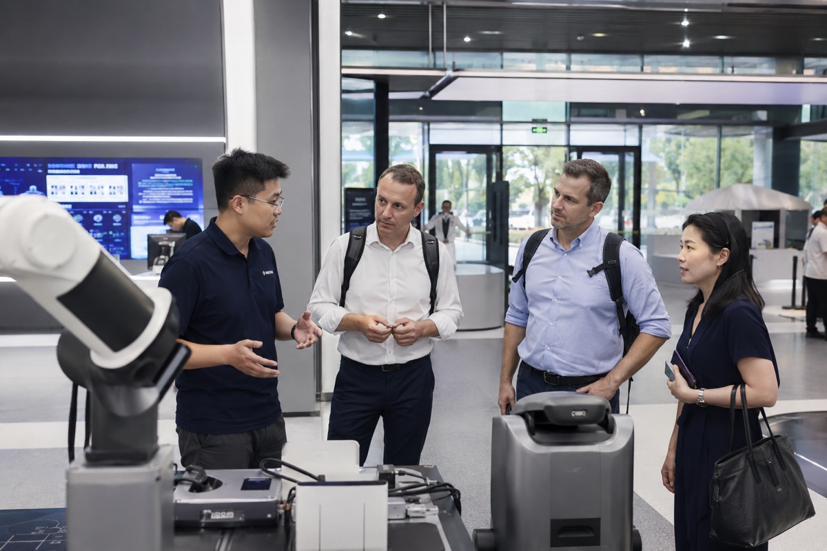Robotics showroom visit