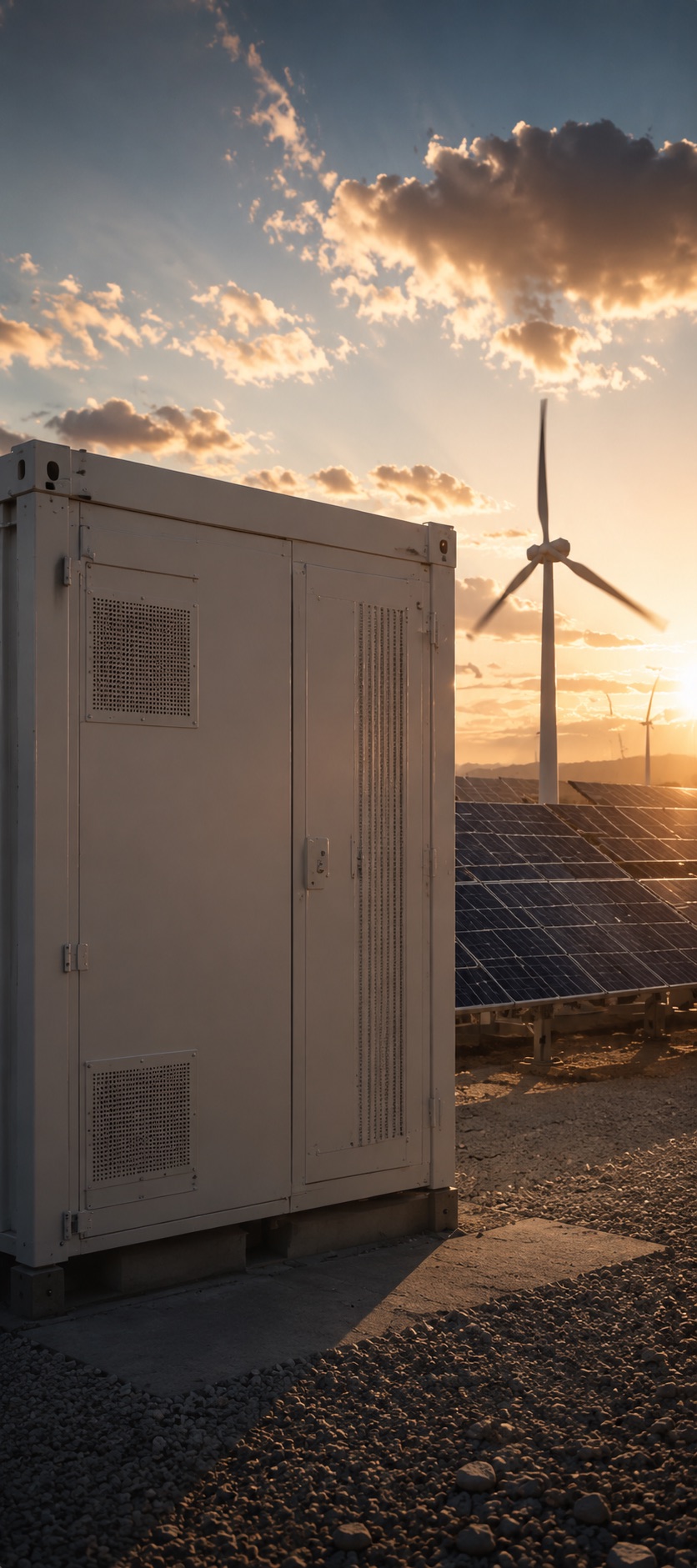 Energy storage and renewable power hardware