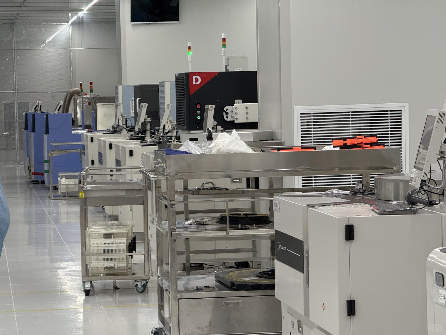 Supplier validation equipment and inspection station