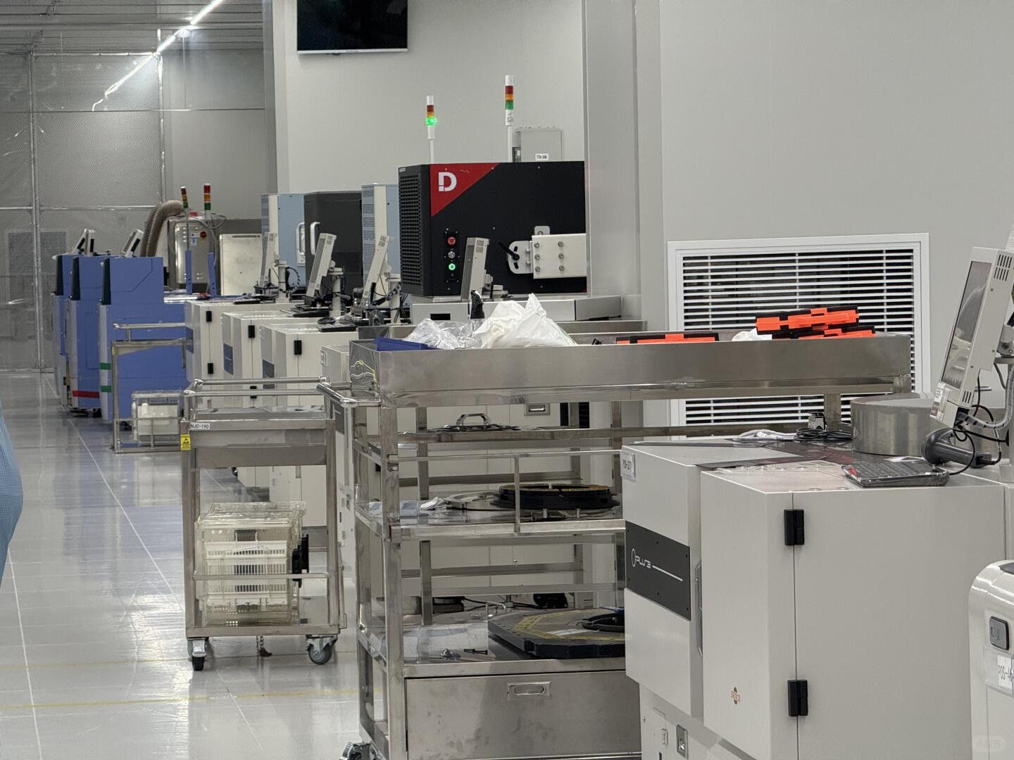 Factory equipment used for corrective action verification