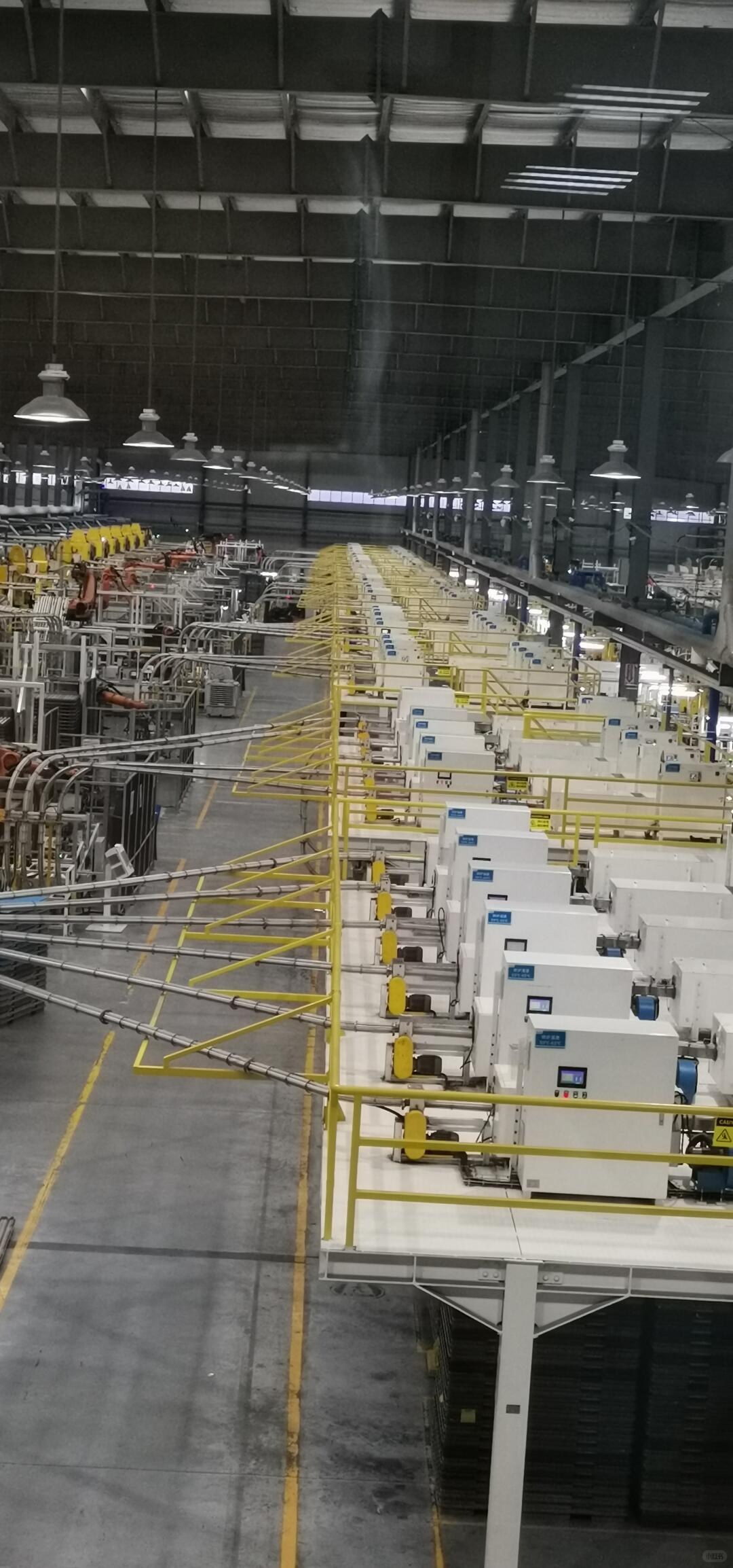 Factory-side report showing production progress and quality actions